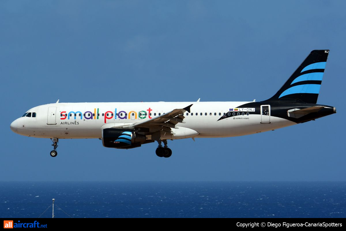 LY-ONJ · Airbus A320-214 · (LPA / GCLP)
