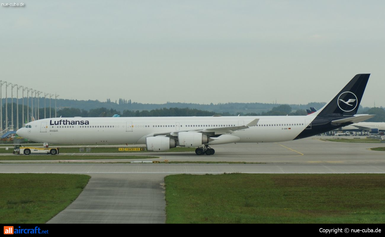 D-AIHI · Airbus A340-642 · (MUC / EDDM)