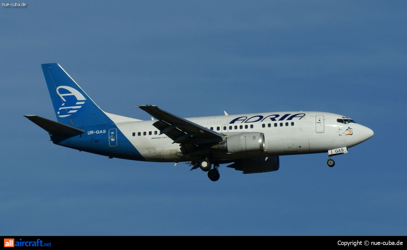 UR-GAS · Boeing 737-528 · (FRA / EDDF)