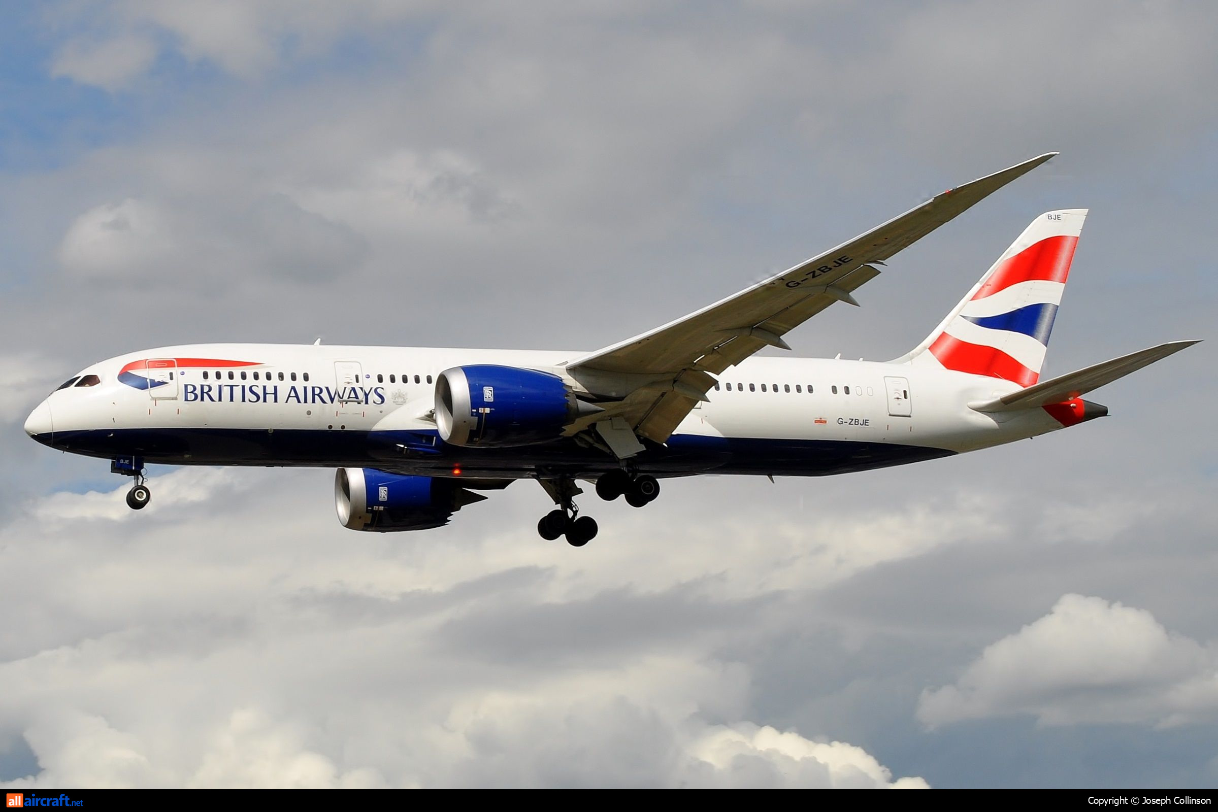 G-ZBJE · Boeing 787-8 Dreamliner · (LHR / EGLL)