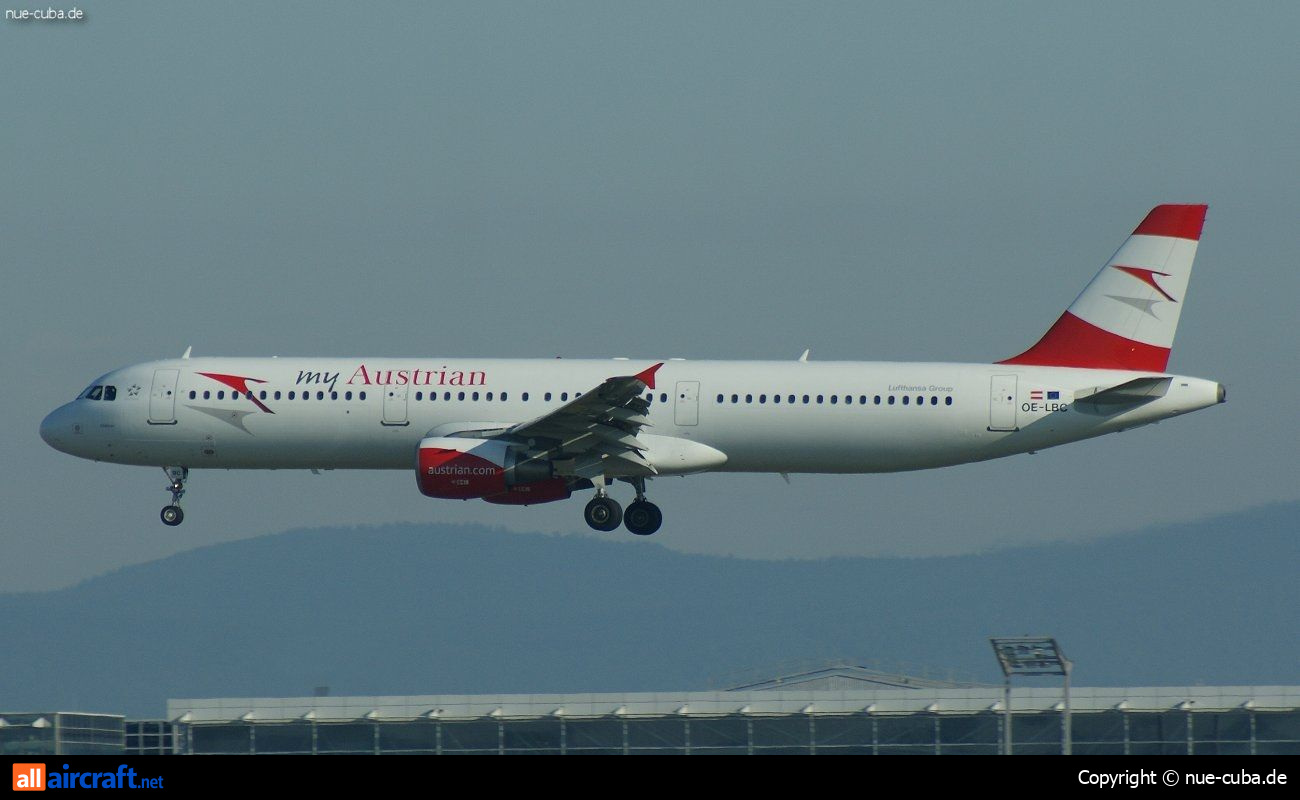 OE-LBC · Airbus A321-111 · (FRA / EDDF)