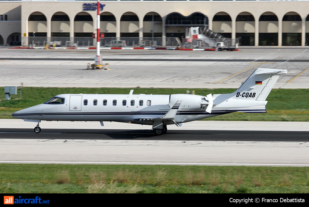 D-CQAB · Bombardier Learjet 45XR · (MLA / LMML)