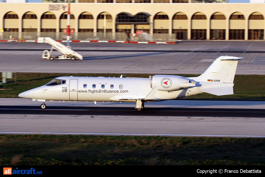 D-CFAF · Bombardier Learjet 60 · (MLA / LMML)