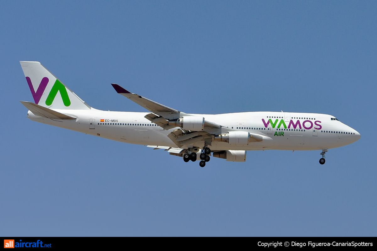 EC-MDS · Boeing 747-419 · (LPA / GCLP)