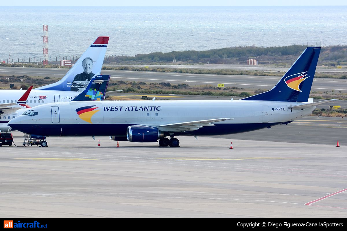 G-NPTX · Boeing 737-4C9(SF) · (LPA / GCLP)