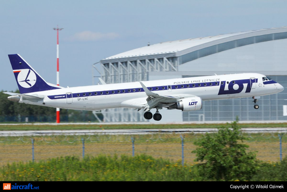 SP-LNC · Embraer 190-200LR · (RZE / EPRZ)