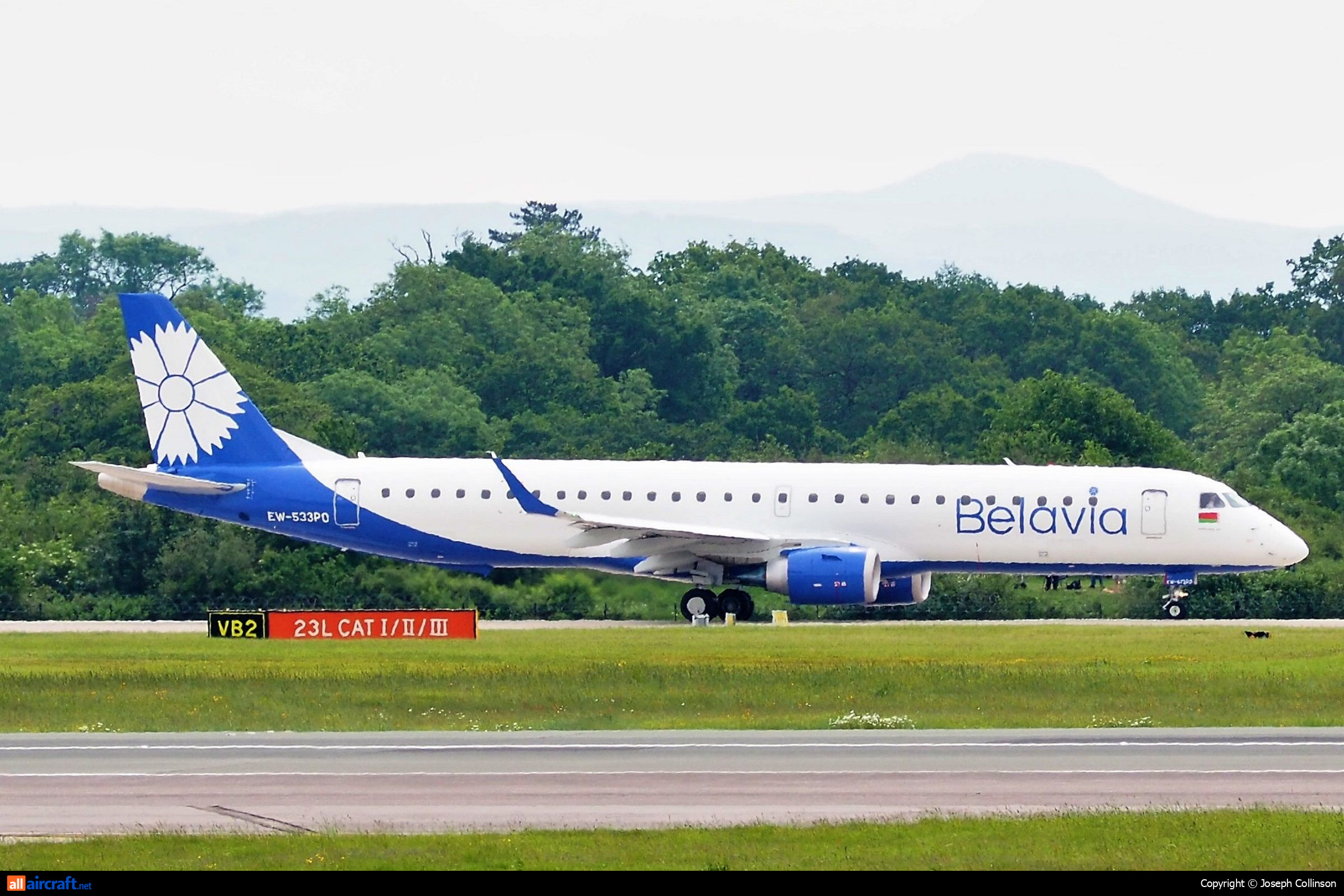 EW-533PO · Embraer 190-200LR · (MAN / EGCC)