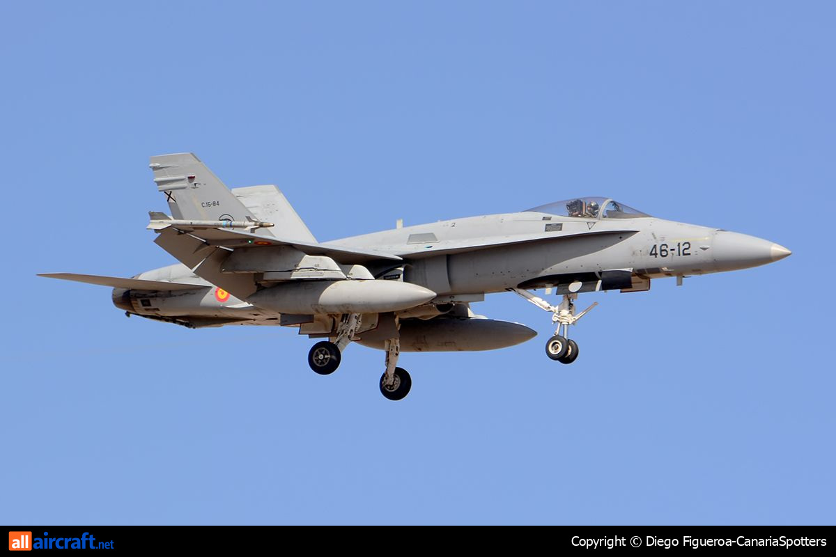 C.15-84 / 46-12 · McDonnell Douglas F/A-18A Hornet · (LPA / GCLP)