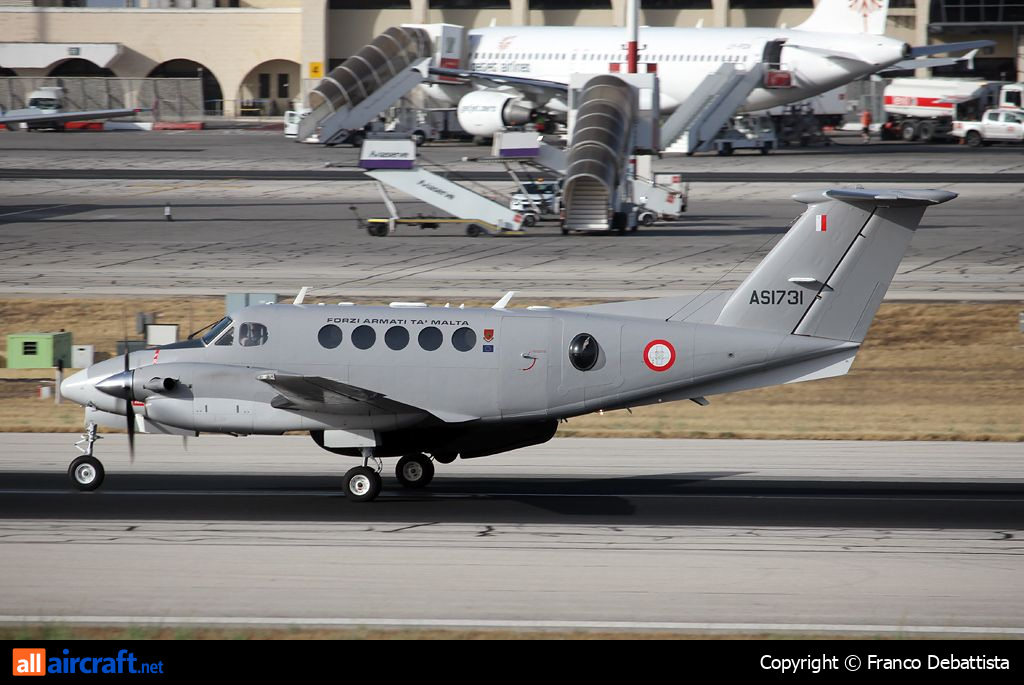 AS1731 · Beechcraft B200GT Super King Air · (MLA / LMML)