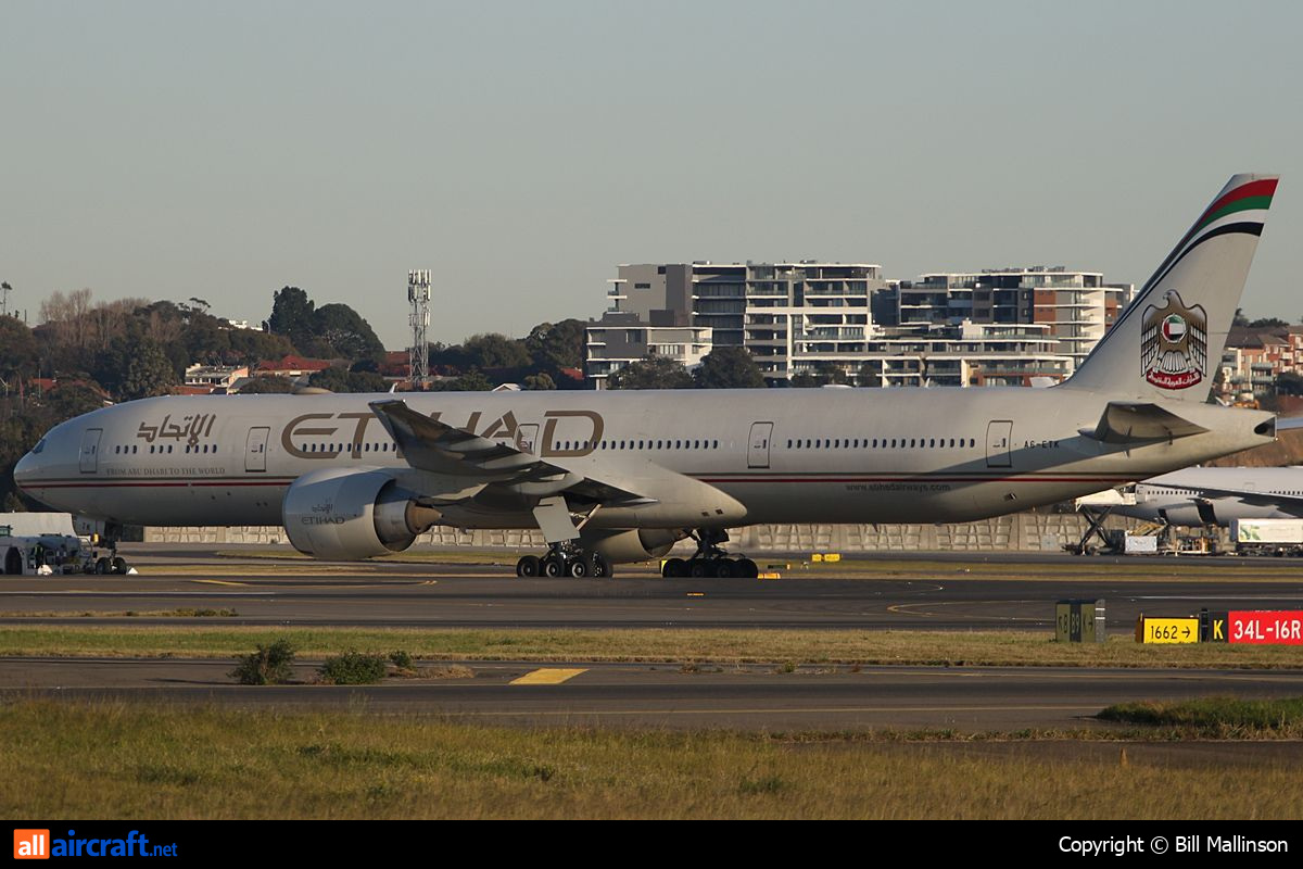 A6-ETK · Boeing 777-3FX/ER · (SYD / YSSY)