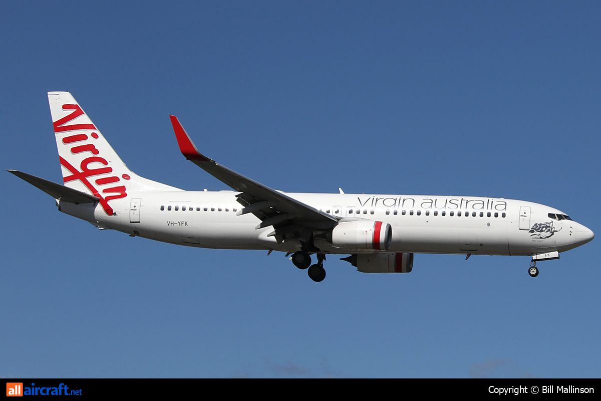 VH-YFK · Boeing 737-8FE(WL) · (SYD / YSSY)