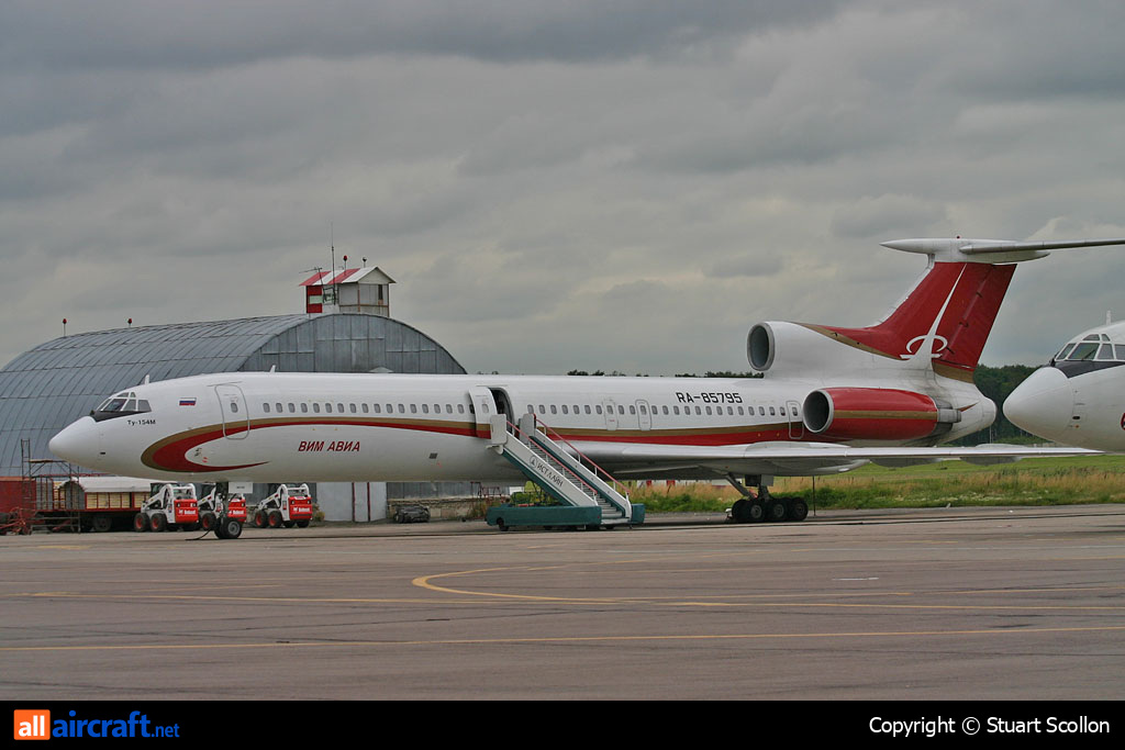 RA-85795 · Tupolev Tu-154M · (DME / UUDD)