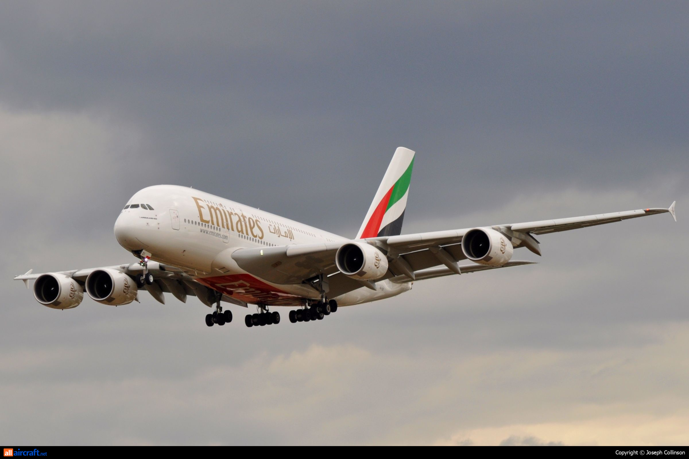 A6-EDI · Airbus A380-861 · (LHR / EGLL)
