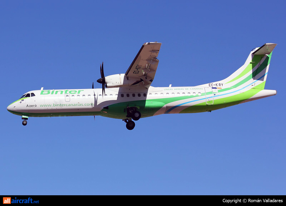 EC-KRY · ATR-72-500 · (LPA / GCLP)
