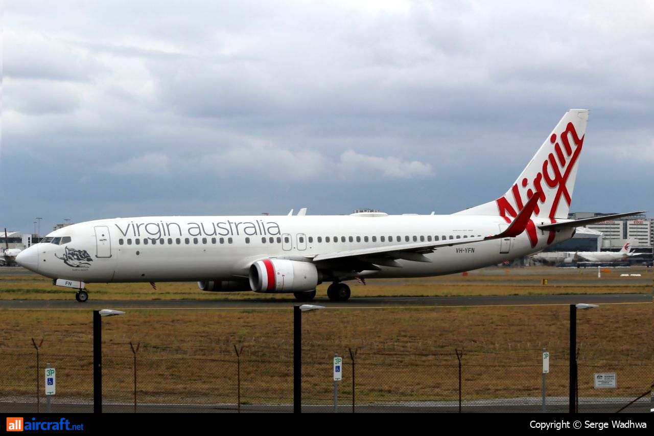 VH-YFN · Boeing 737-8FE(WL) · (SYD / YSSY)