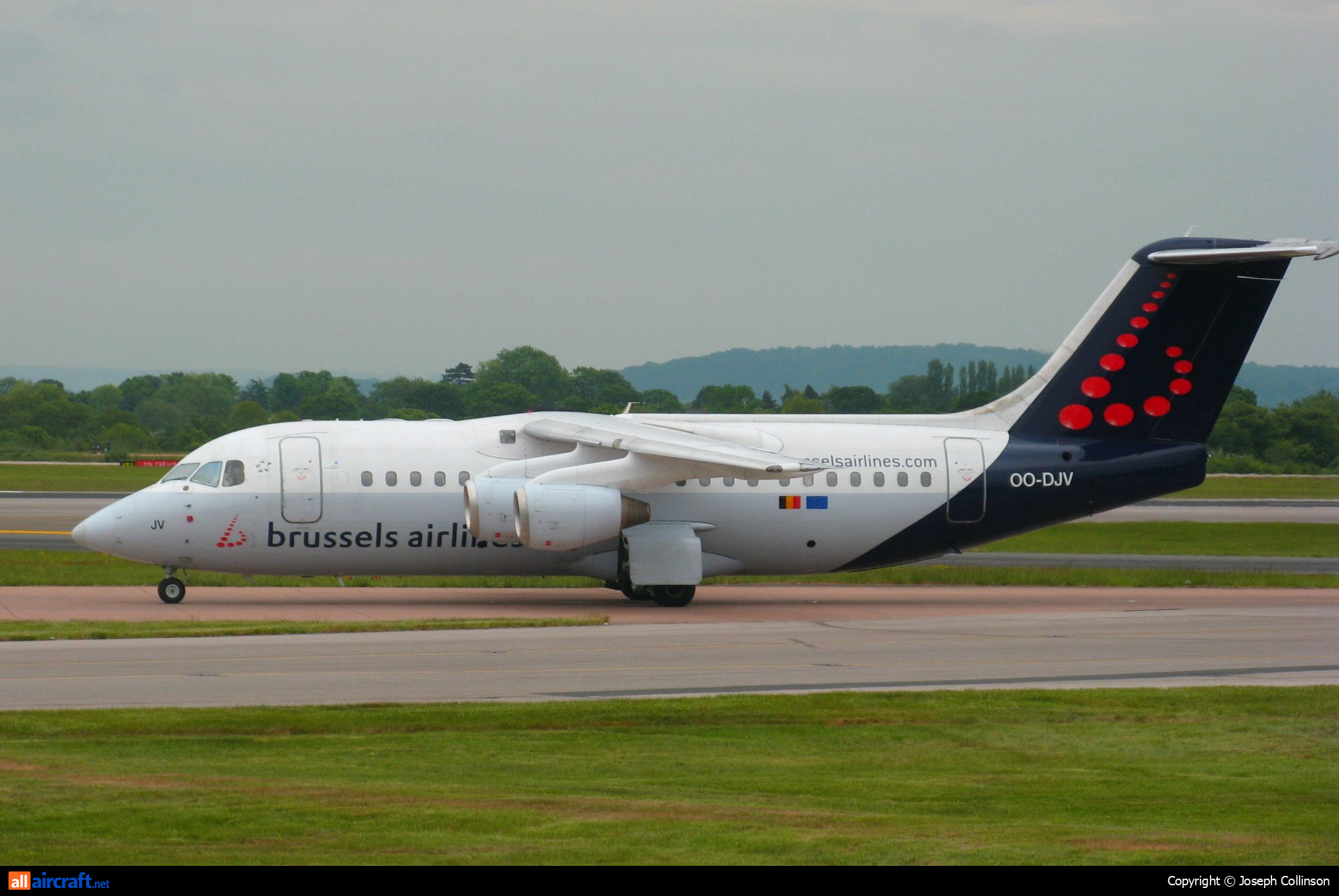 OO-DJV · British Aerospace Avro RJ85 · (MAN / EGCC)