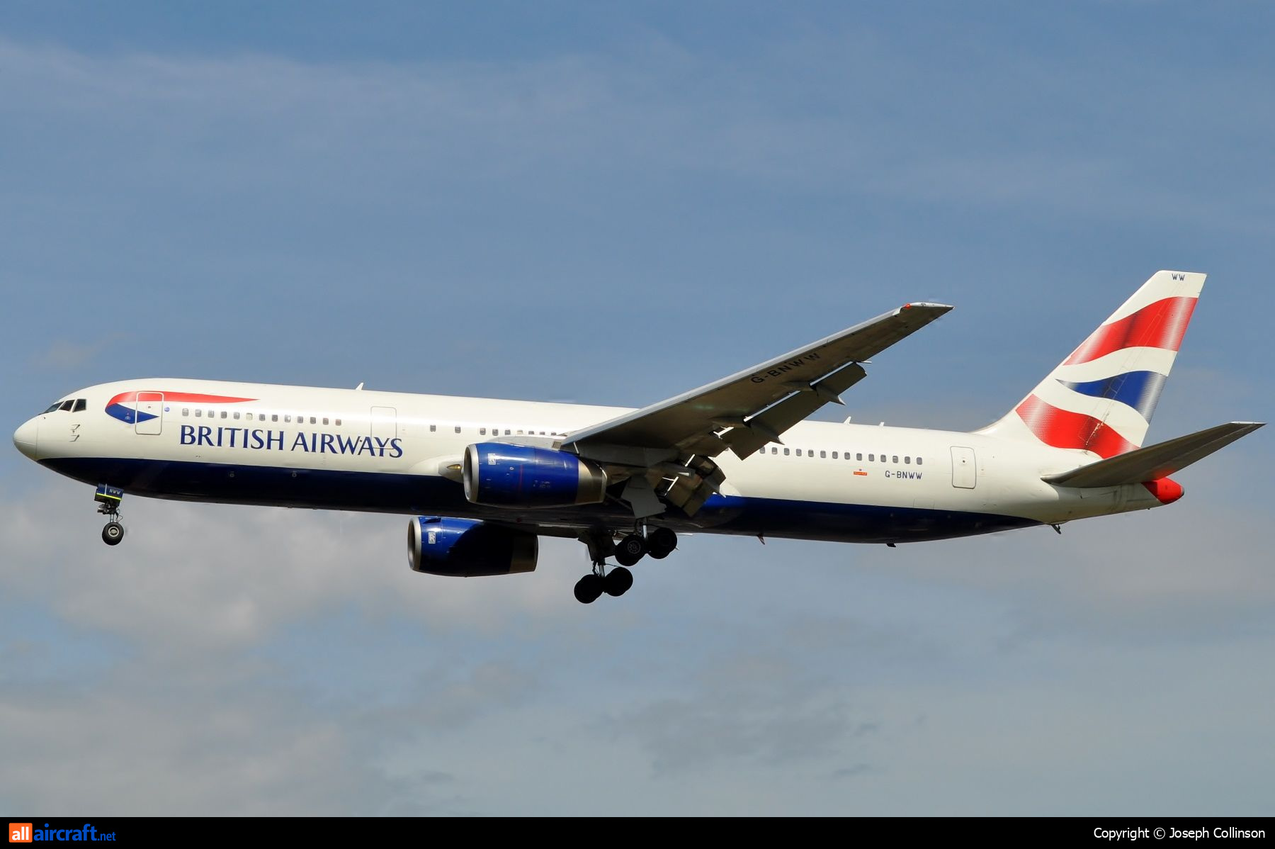 G-BNWW · Boeing 767-336/ER · (LHR / EGLL)