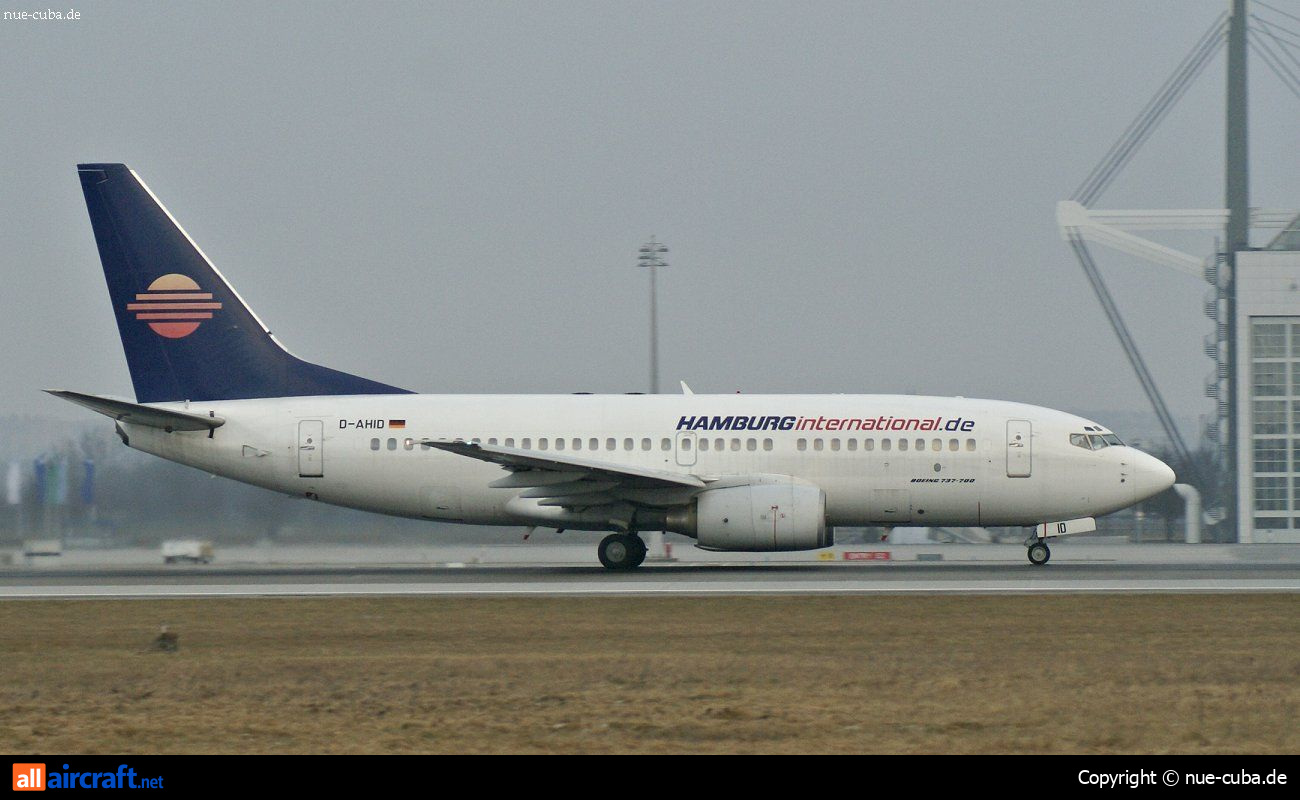 D-AHID · Boeing 737-73S · (MUC / EDDM)