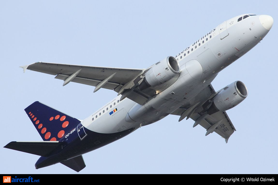 OO-SSE · Airbus A319-111 · (FCO / LIRF)
