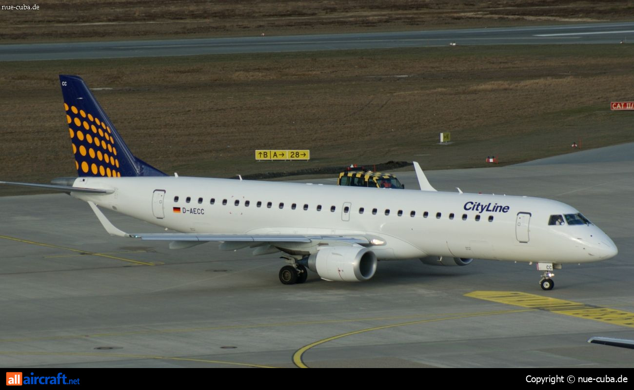 D-AECC · Embraer 190-100LR · (NUE / EDDN)