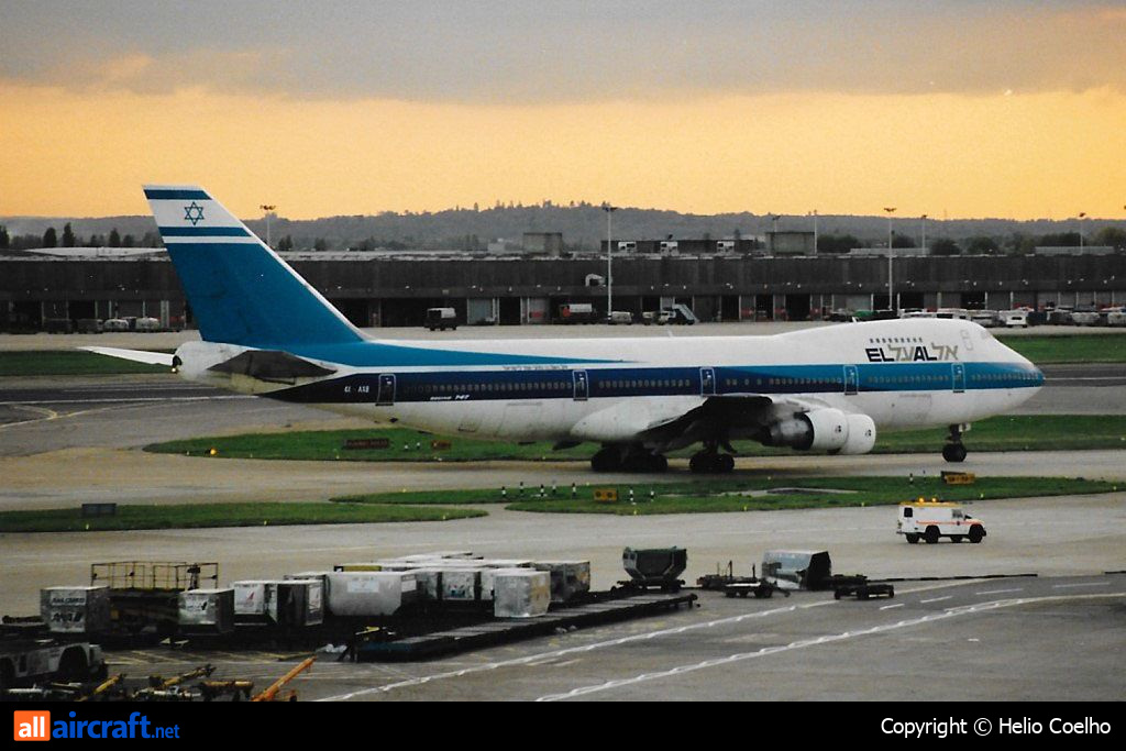 4X-AXB · Boeing 747-258B · (LHR / EGLL)
