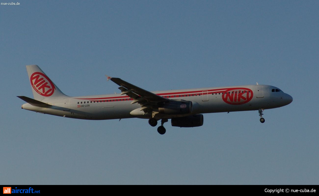 OE-LOS · Airbus A321-231 · (NUE / EDDN)