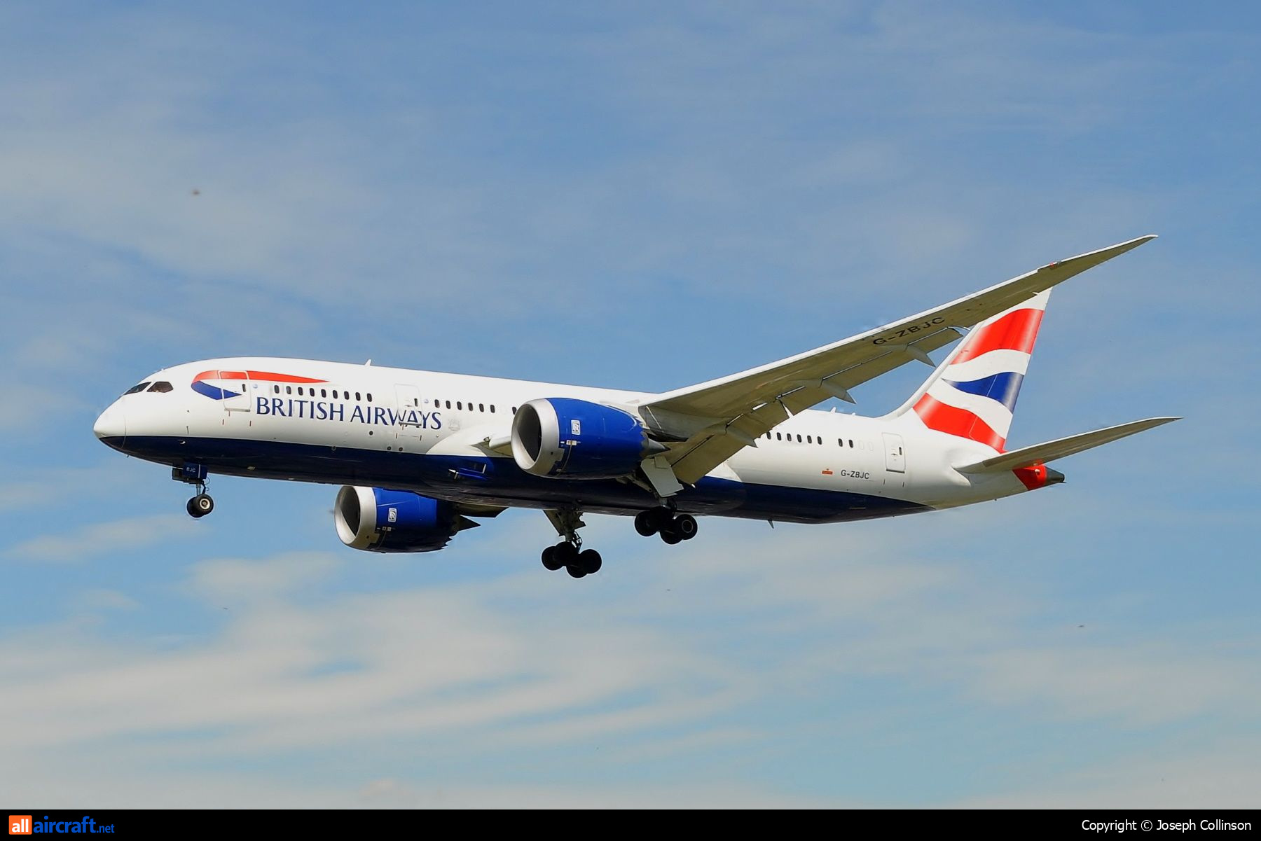 G-ZBJC · Boeing 787-8 Dreamliner · (LHR / EGLL)
