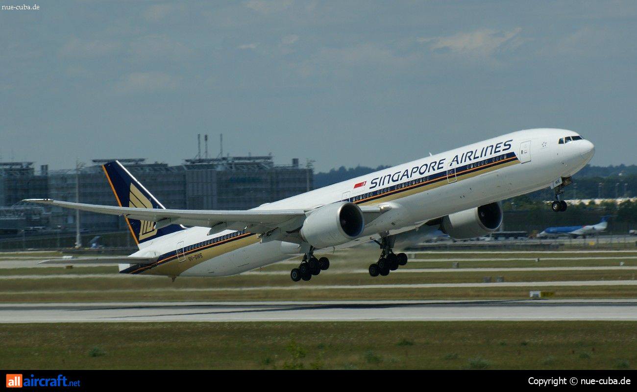 9V-SWE · Boeing 777-312/ER · (MUC / EDDM)