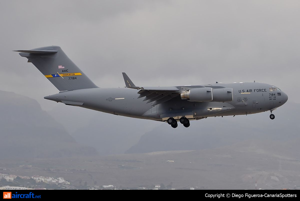 07-7184 · Boeing C-17A Globemaster III · (LPA / GCLP)