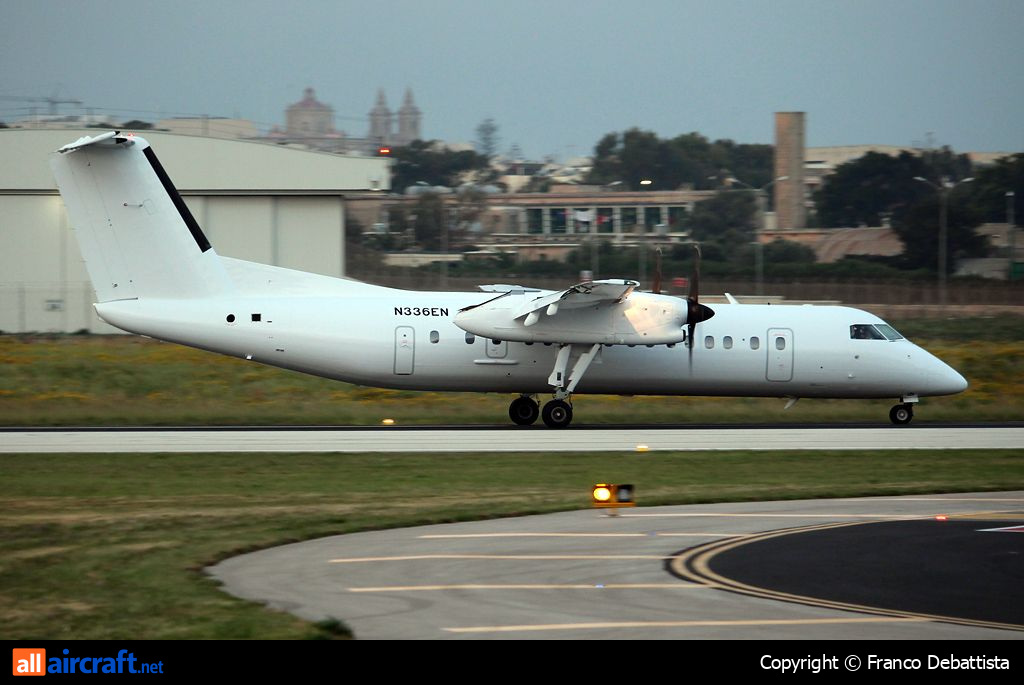 N336EN · Bombardier Dash 8-311 · MLA / LMML