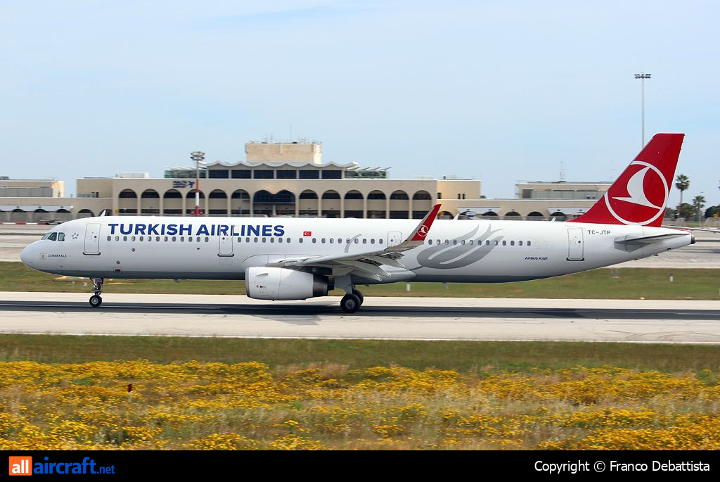 TC-JTP · Airbus A321-231 · (MLA / LMML)