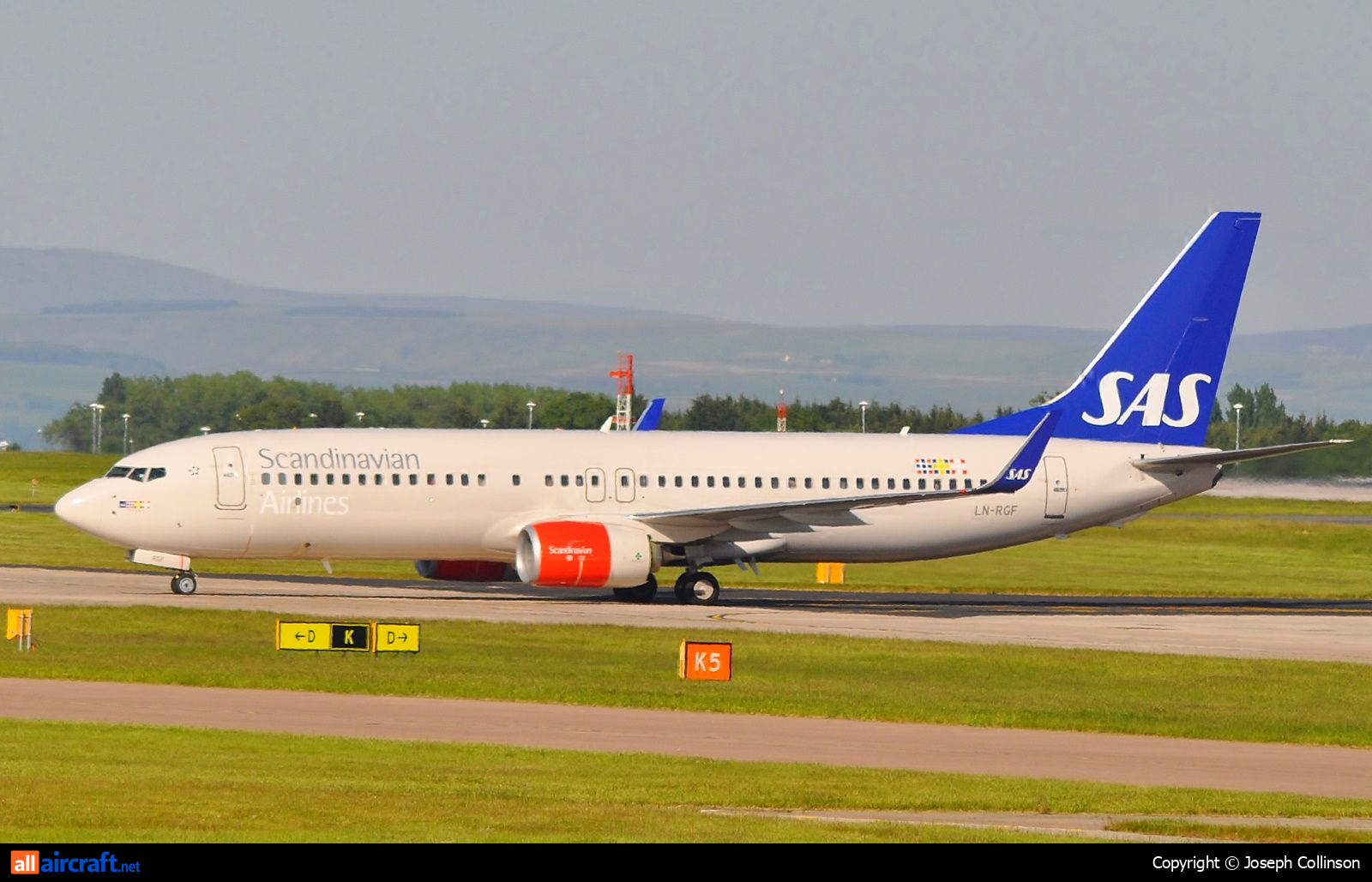 LN-RGF · Boeing 737-86N(WL) · (MAN / EGCC)