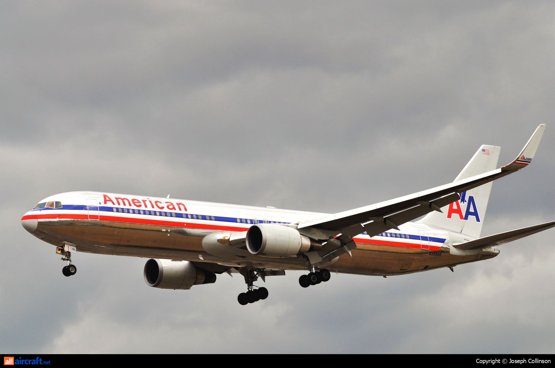 N399AN · Boeing 767-323(ER)(WL) · (LHR / EGLL)