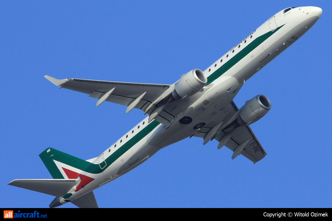 EI-RNE · Embraer 190-100STD · (FCO / LIRF)