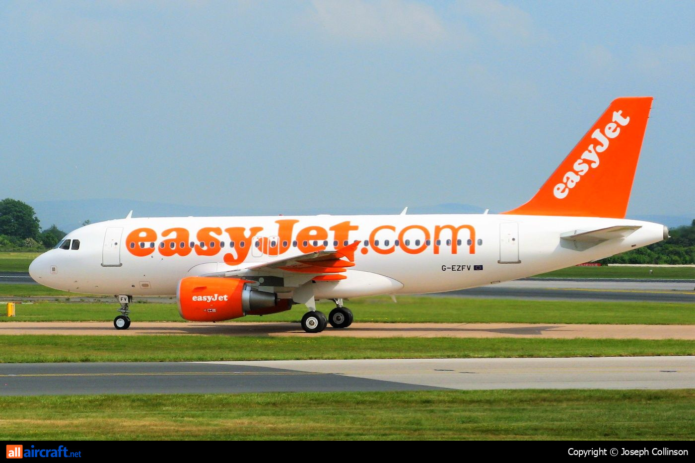 G-EZFV · Airbus A319-111 · (MAN / EGCC)