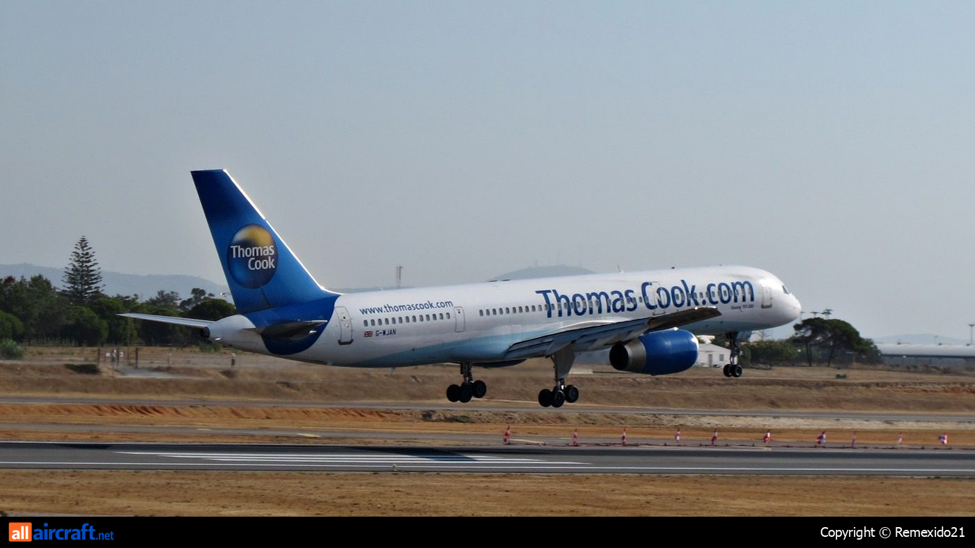 G-WJAN · Boeing 757-21K · (FAO / LPFR)