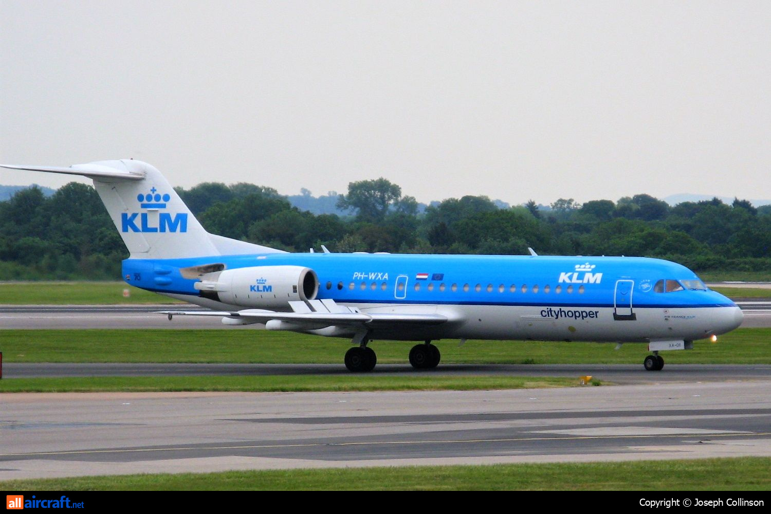 PH-WXA · Fokker 70 · (MAN / EGCC)