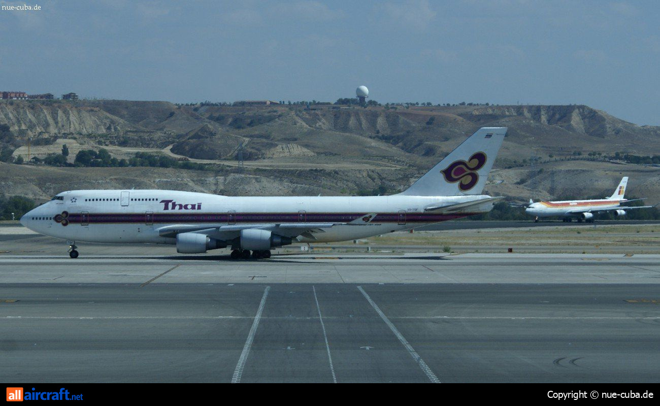 HS-TGF · Boeing 747-4D7 · (MAD / LEMD)