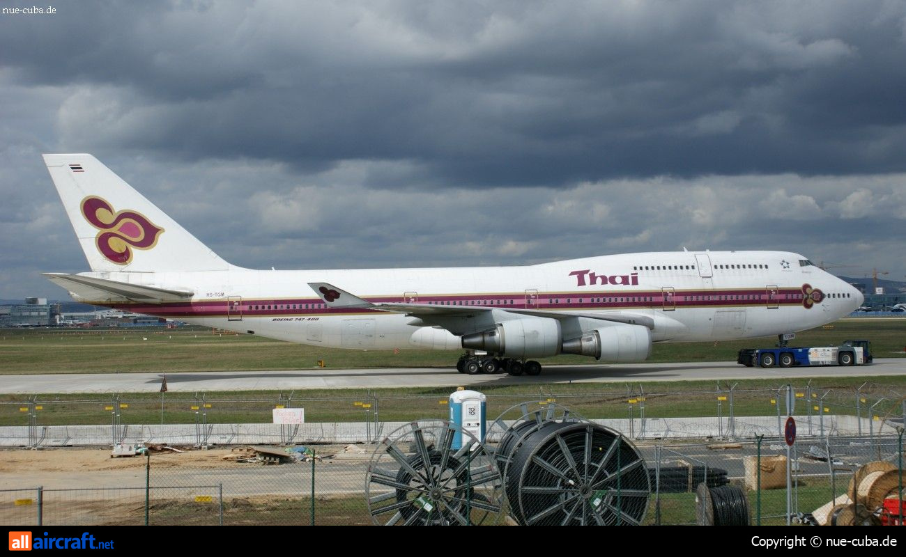 HS-TGM · Boeing 747-4D7 · (FRA / EDDF)