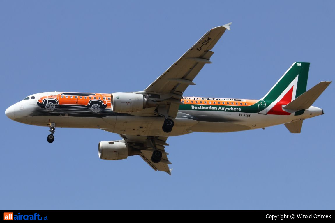 EI-DSW · Airbus A320-216 · (FCO / LIRF)