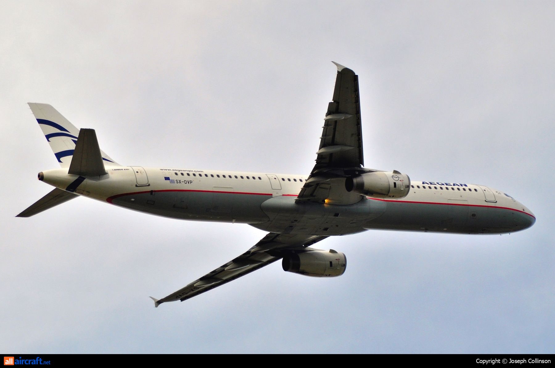 SX-DVP · Airbus A321-231 · (LHR / EGLL)