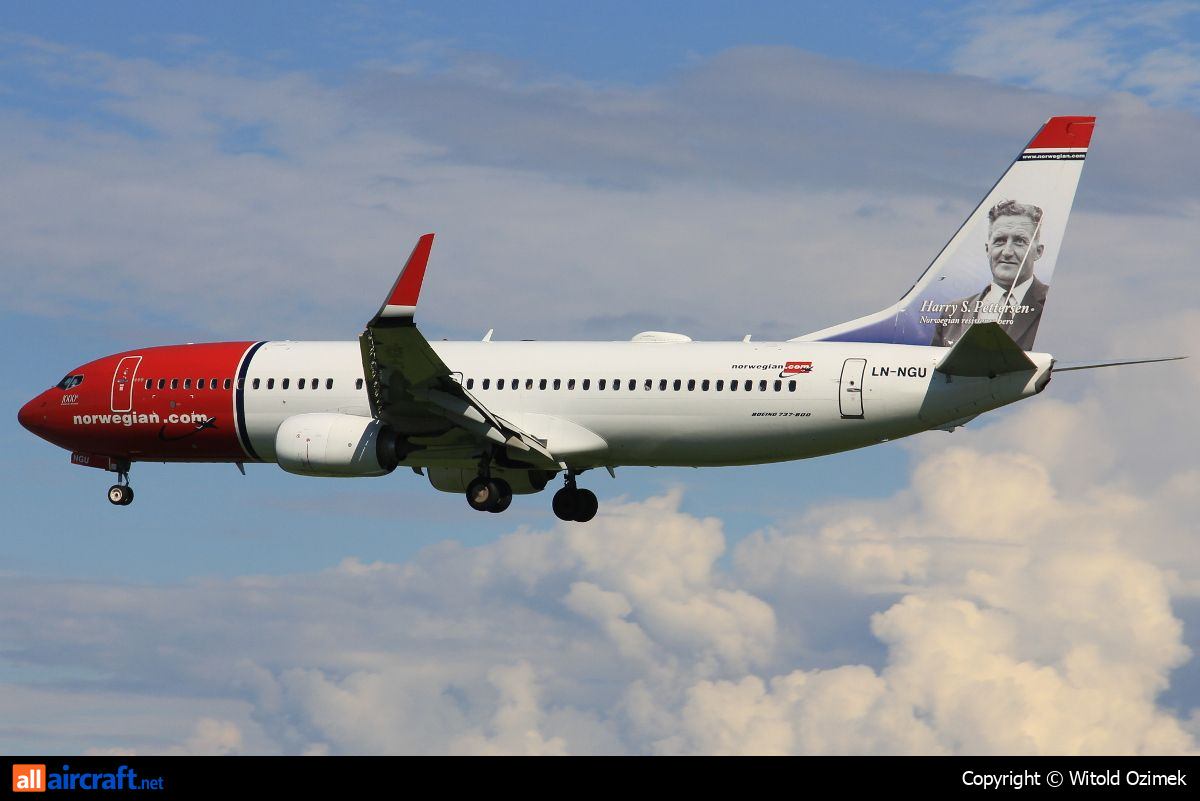 LN-NGU · Boeing 737-8JP(WL) · (SVG / ENZV)