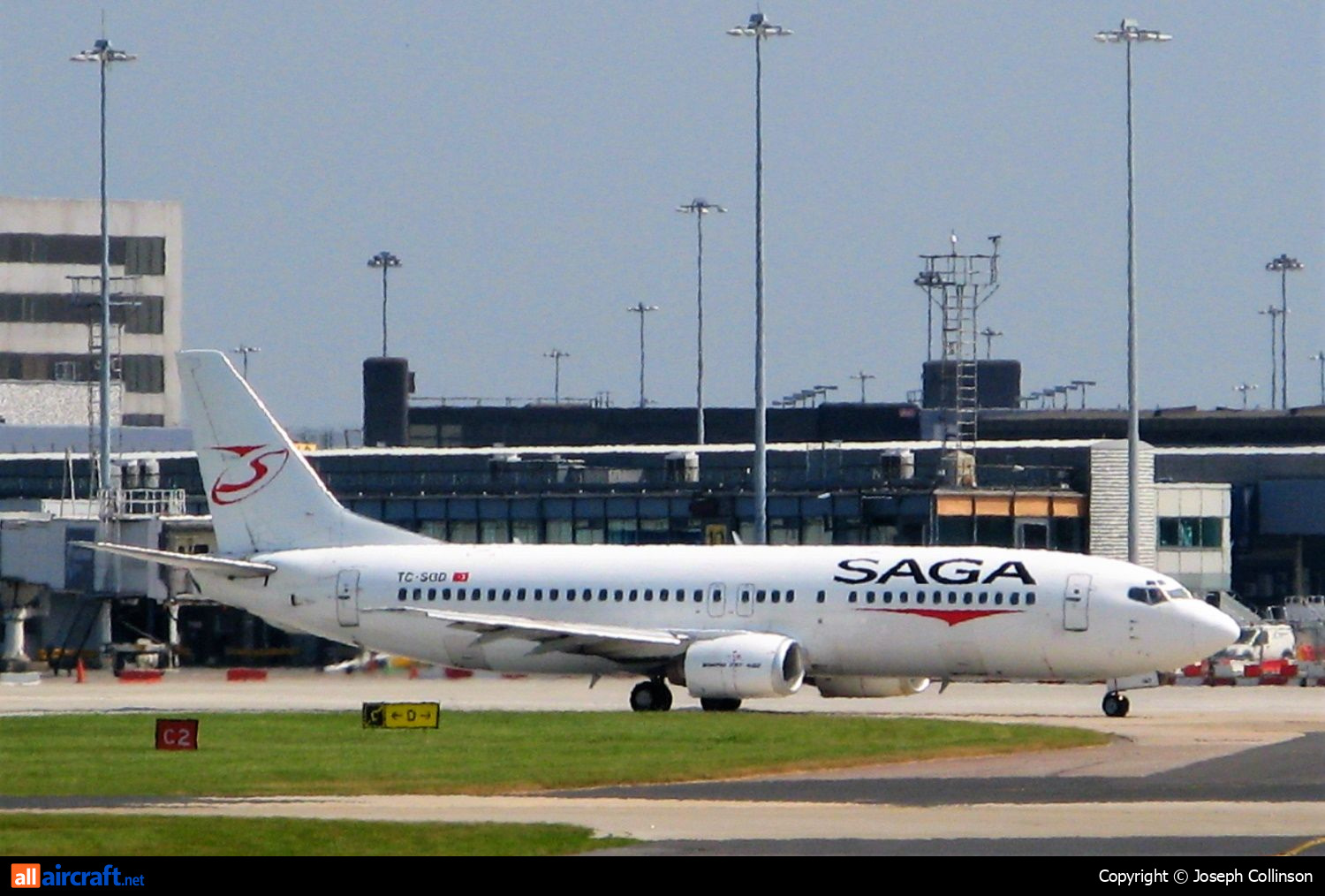 TC-SGD · Boeing 737-48E · (MAN / EGCC)