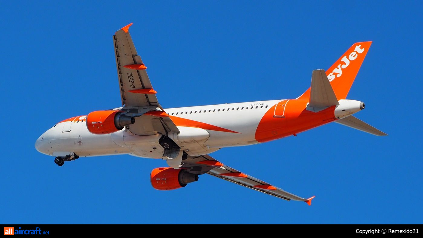 G-EZUL · Airbus A320-214 · (FAO / LPFR)