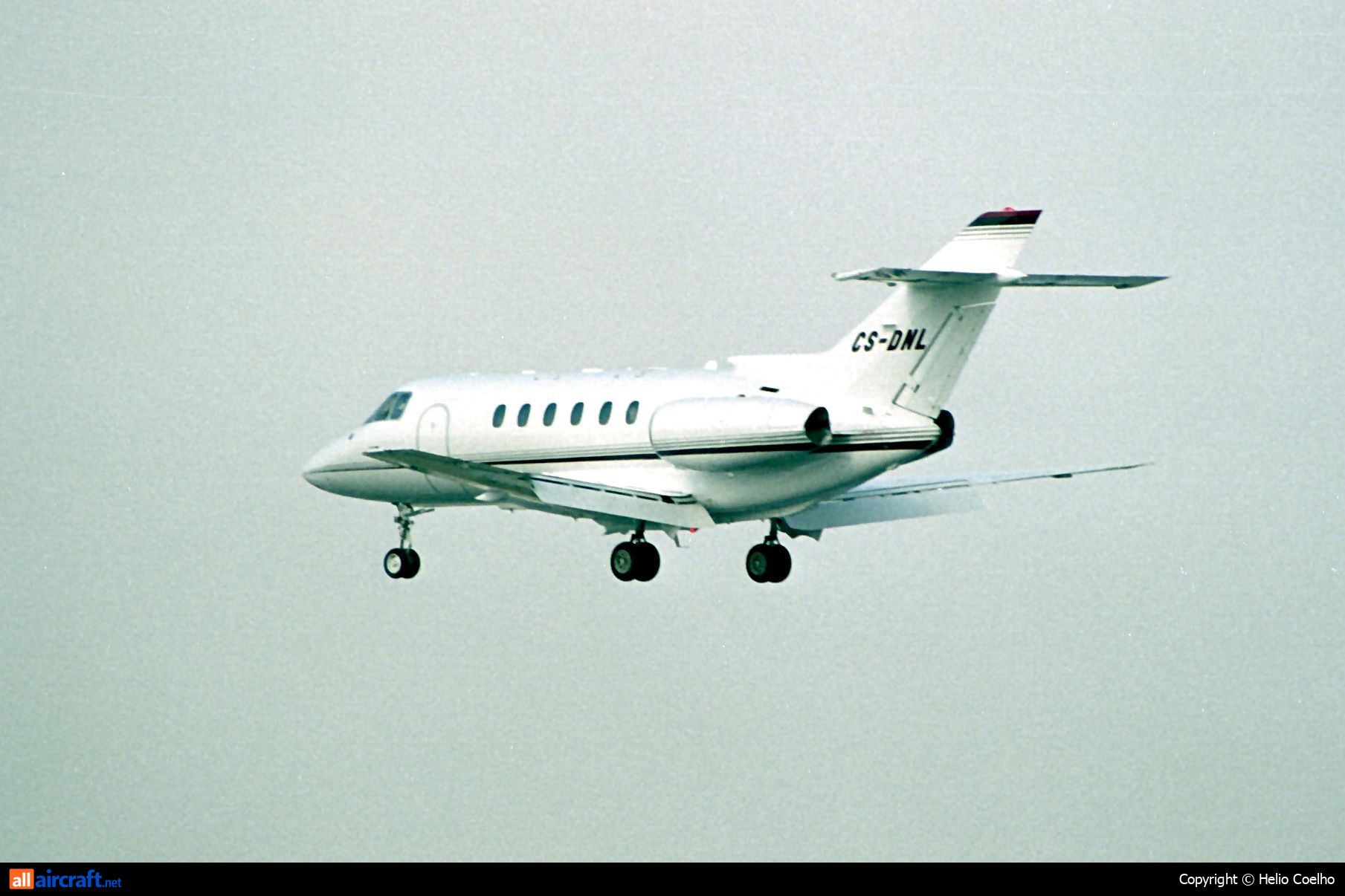 CS-DNL · Raytheon Hawker 800XP · (LIS / LPPT)