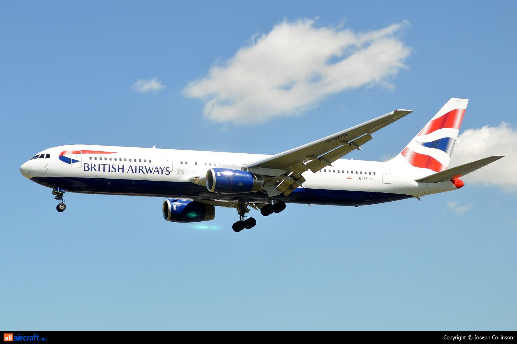 G-BZHB · Boeing 767-336(ER) · (LHR / EGLL)