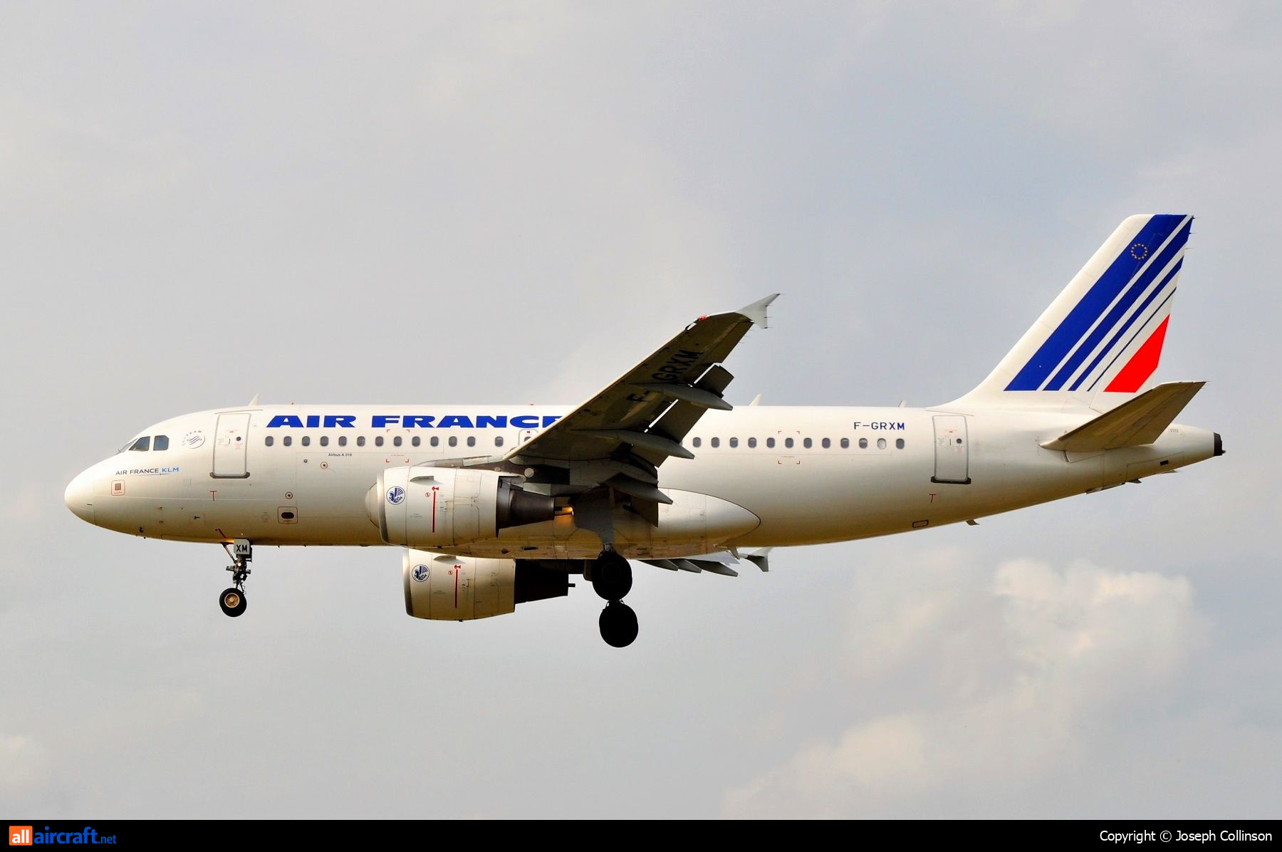 F-GRXM · Airbus A319-111 · (LHR / EGLL)