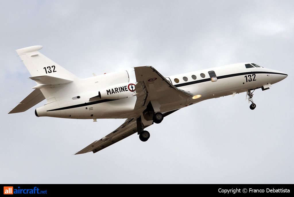 132 · Dassault Falcon 50 Surmar · (MLA / LMML)