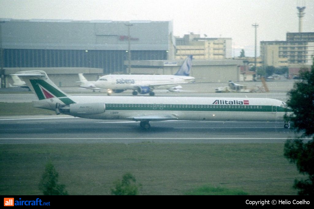 I-DATP · McDonnell Douglas MD-82 · (LIS / LPPT)
