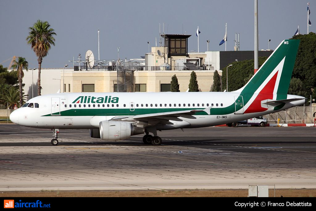 EI-IMS · Airbus A319-111 · (MLA / LMML)